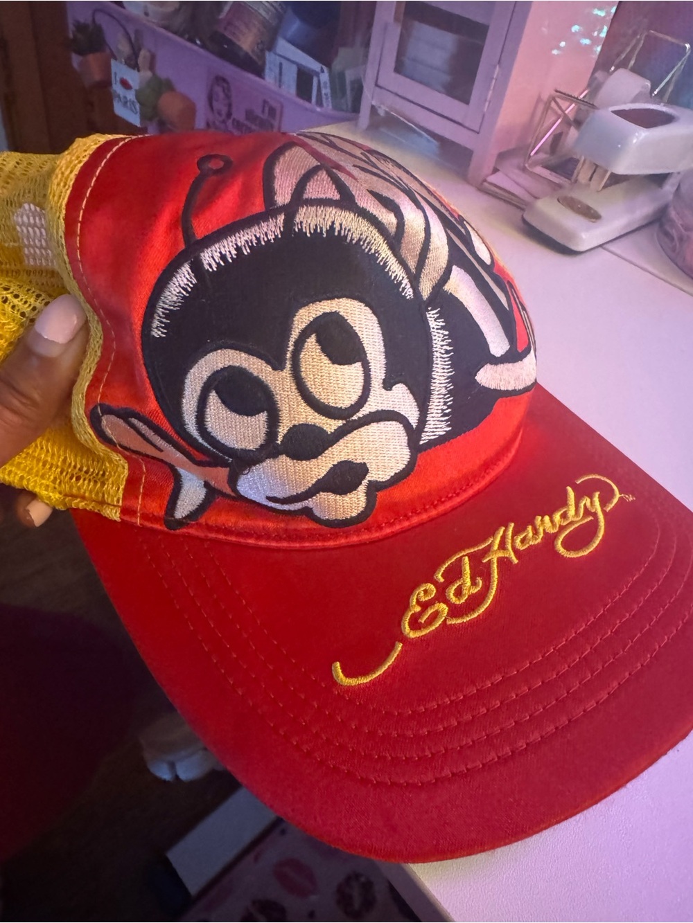 Hat with Cartoon Character